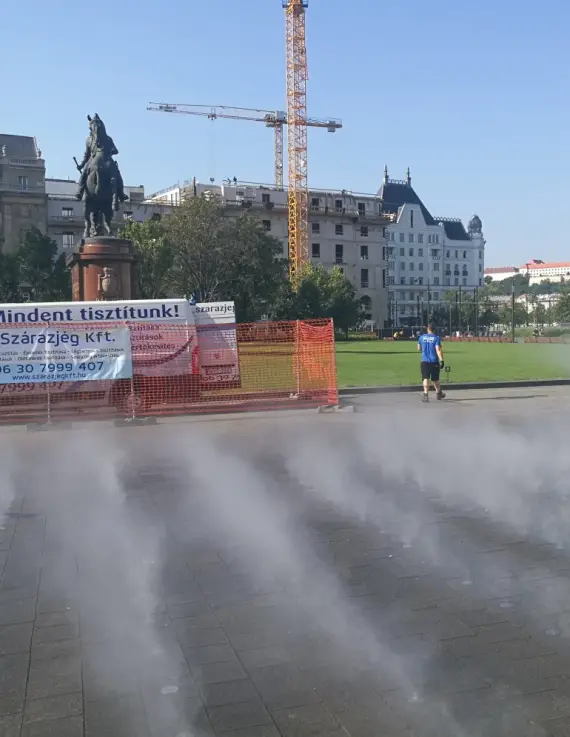 Nagyobb felület tisztítása