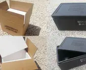 Szárazjég tároló dobozok